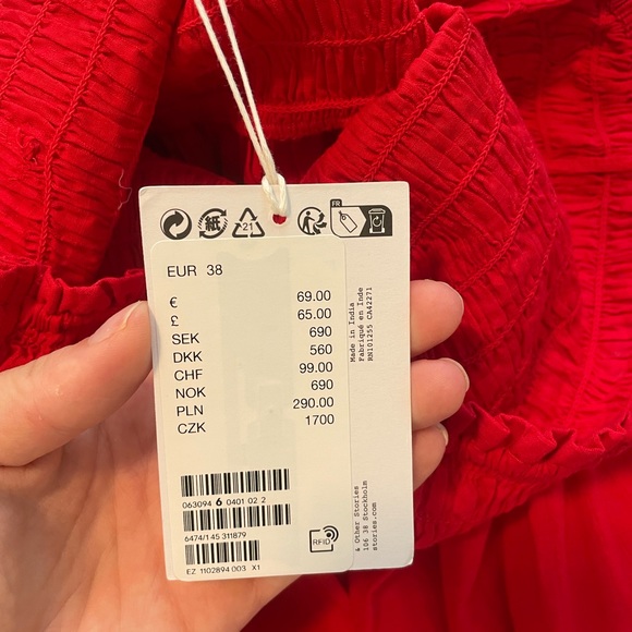 & Other Stories Smocked Maxi Dress - Picture 10 of 12